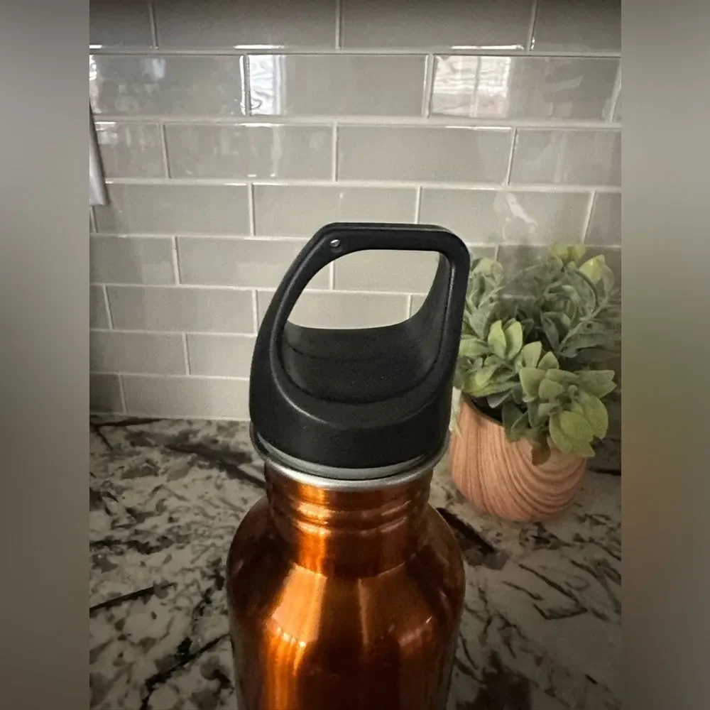 San Francisco Giants Orange & Black Stainless Water Bottle Canister